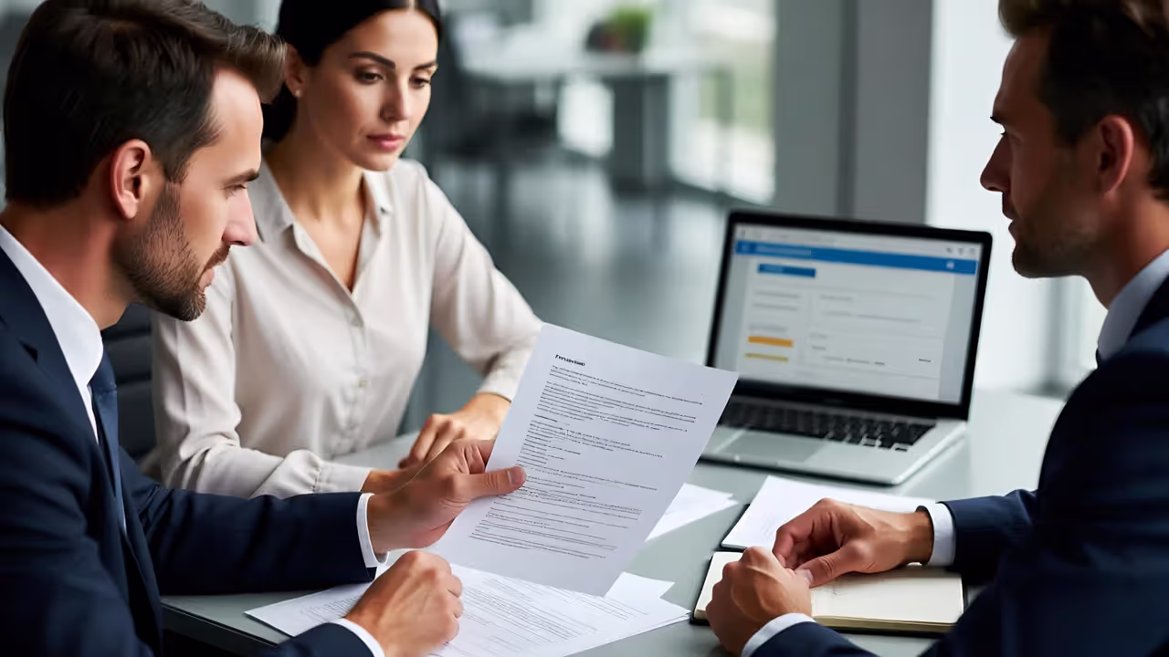 HR professional discussing performance and workplace issues with employee