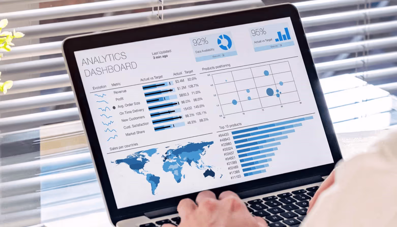 HR analyst preparing workforce demographic data for EEO reporting